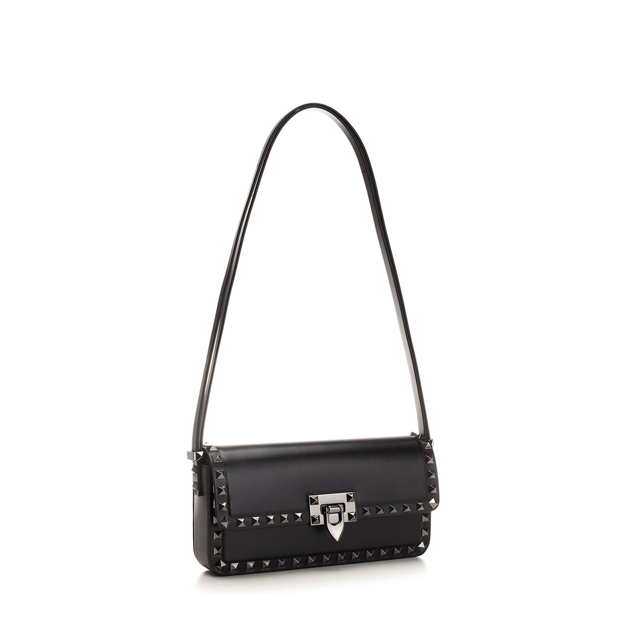 Garavani Rockstud Foldover Top Shoulder Bag