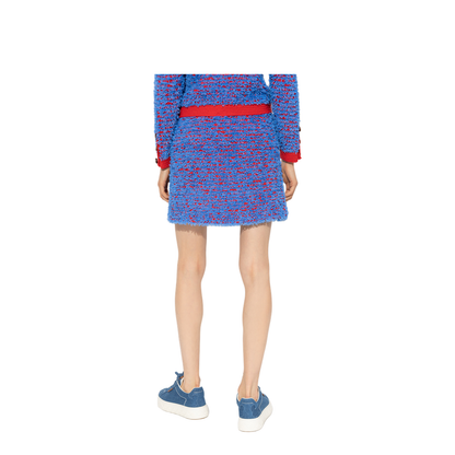Blue and Red Skirt