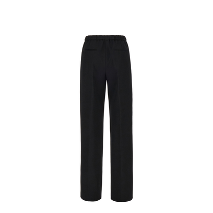Black Wool Pant