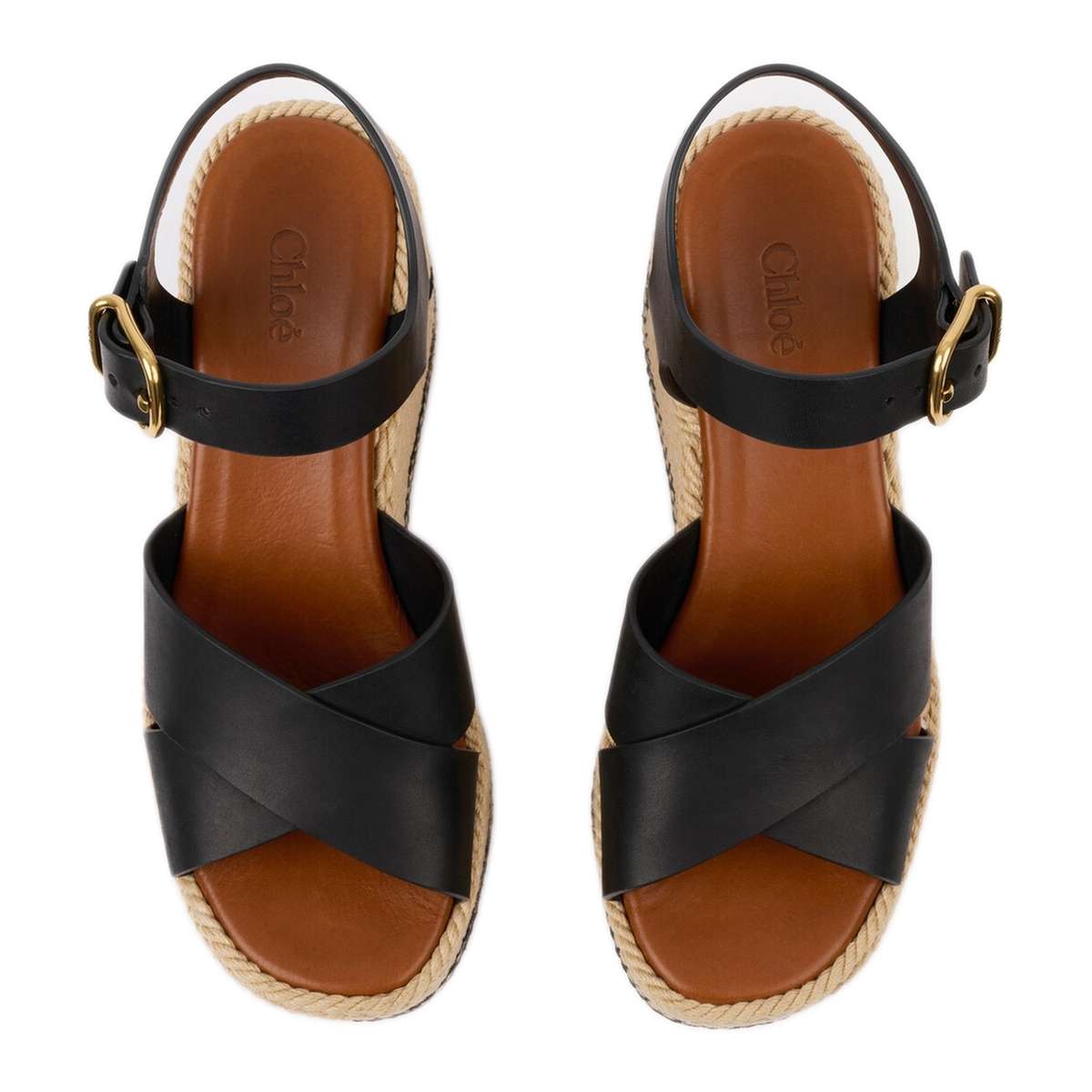 MAYFEYR - Chloè - Chlo Sand Wedge Sandals - CH26U18ZXJ905