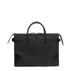 Antibes Large Calf Leather Tote Bag - Nero