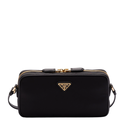 Enamel Triangle Crossbody Bag