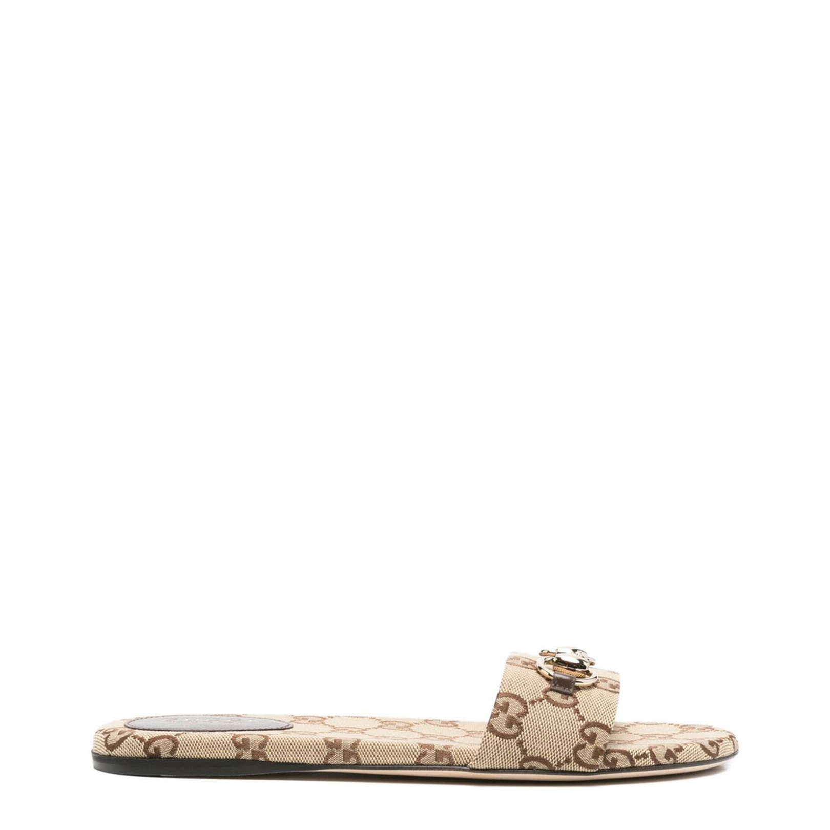 Slide Sandal with Horsebit