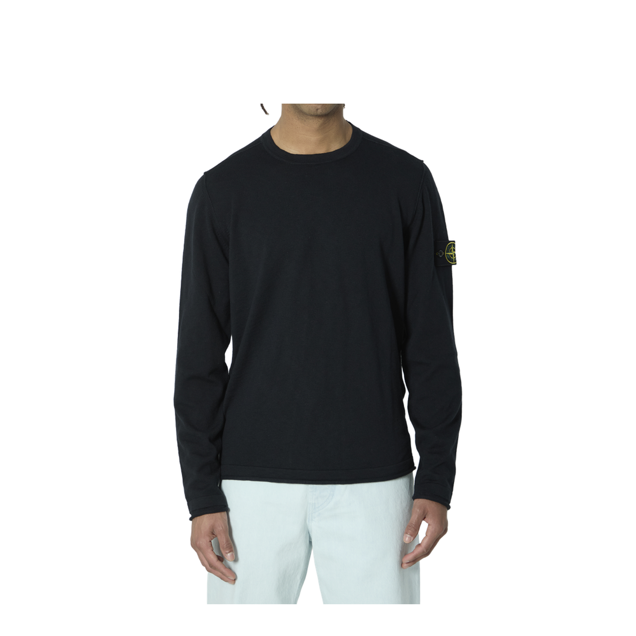 MAYFEYR - Stone Island - Organic Cotton Sweater With Nylon - L1S155100052S00B0V0029