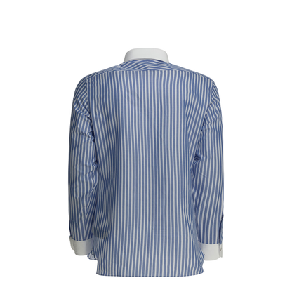 Wide Stripe Casual Shirt