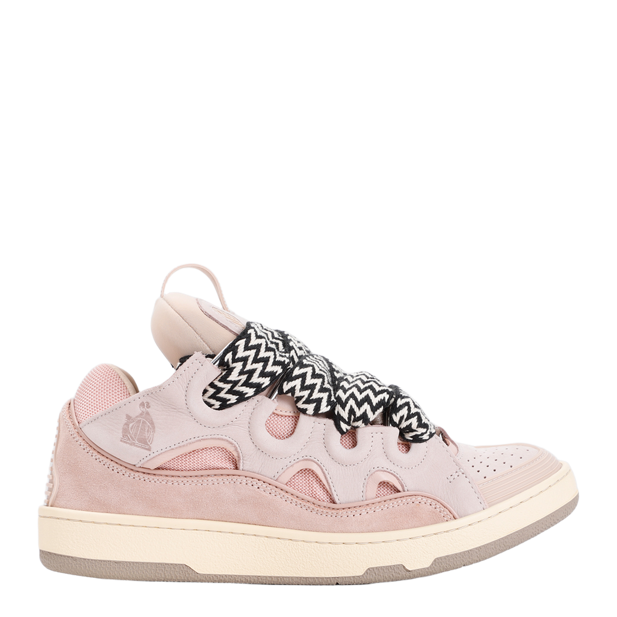 MAYFEYR - Lanvin - Leather Curb Sneakers - FUSKDK12DRA3P26