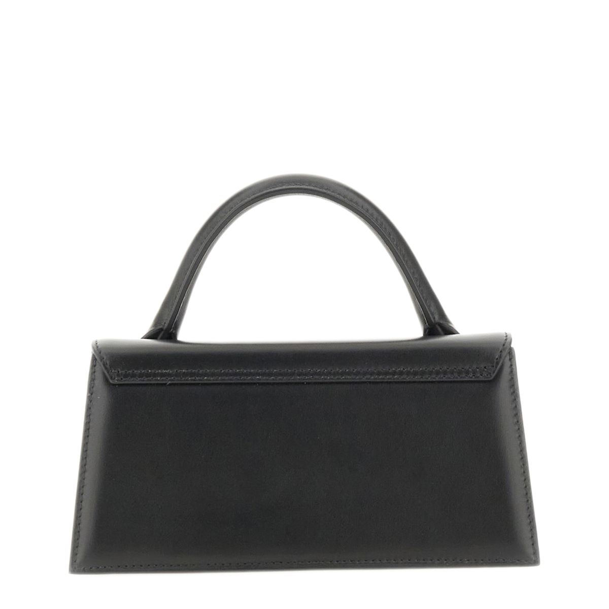Le Chiquito Long Calf Leather Handbag - Black