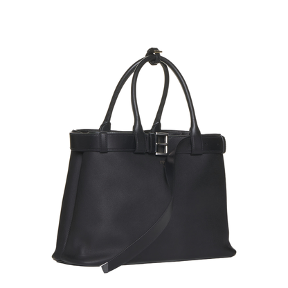 Buckle Large Leather Handbag