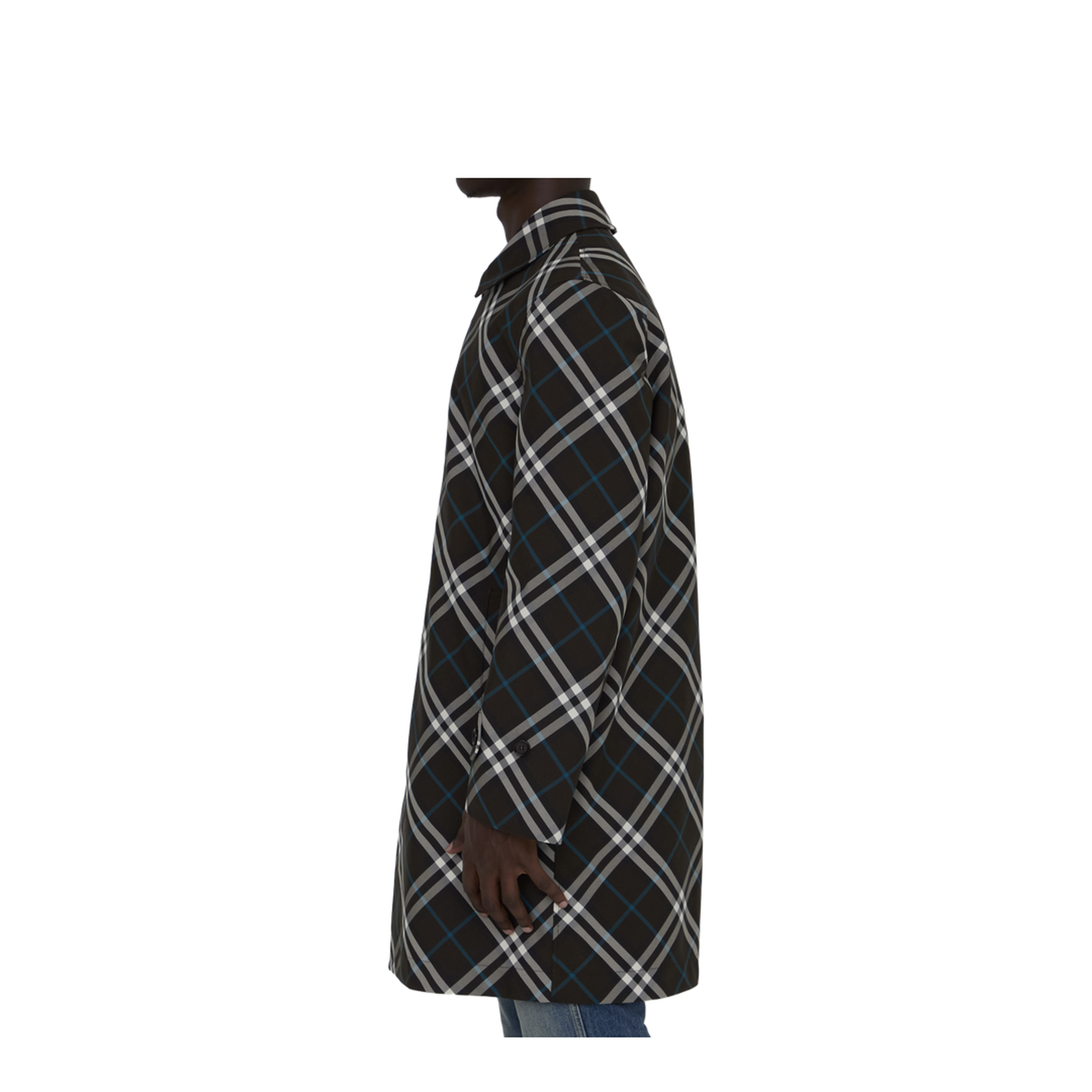 Check Medium Trench Coat