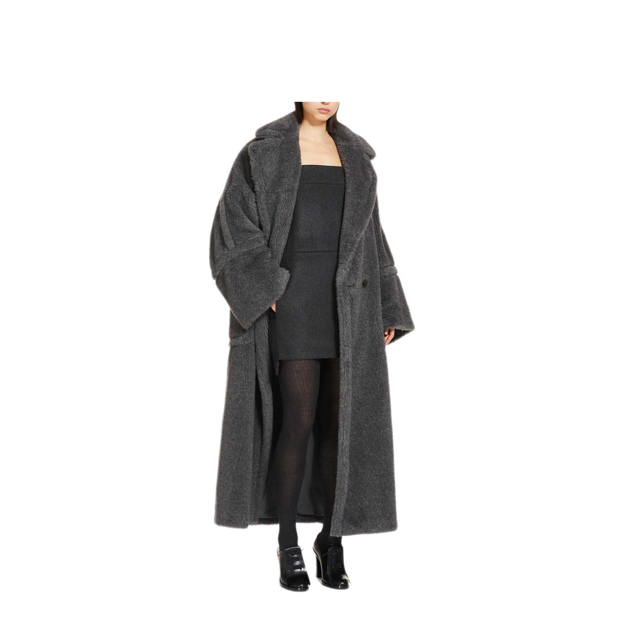 MAYFEYR - Max Mara - Oversized Alpaca And Wool Teddy Coat - 2421016313600KADIAK001