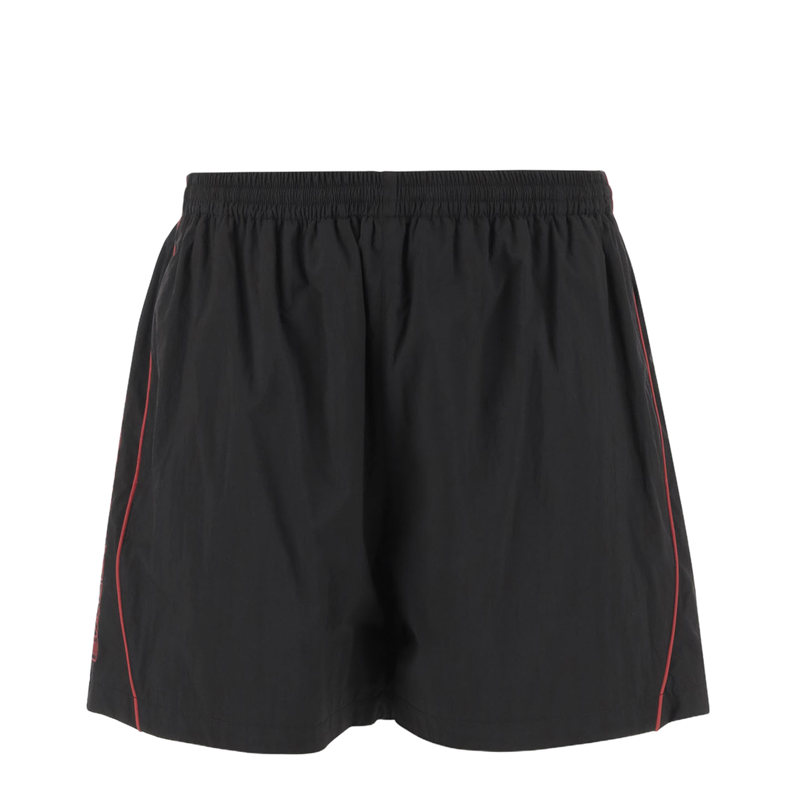 Bermuda Shorts with Red Logo