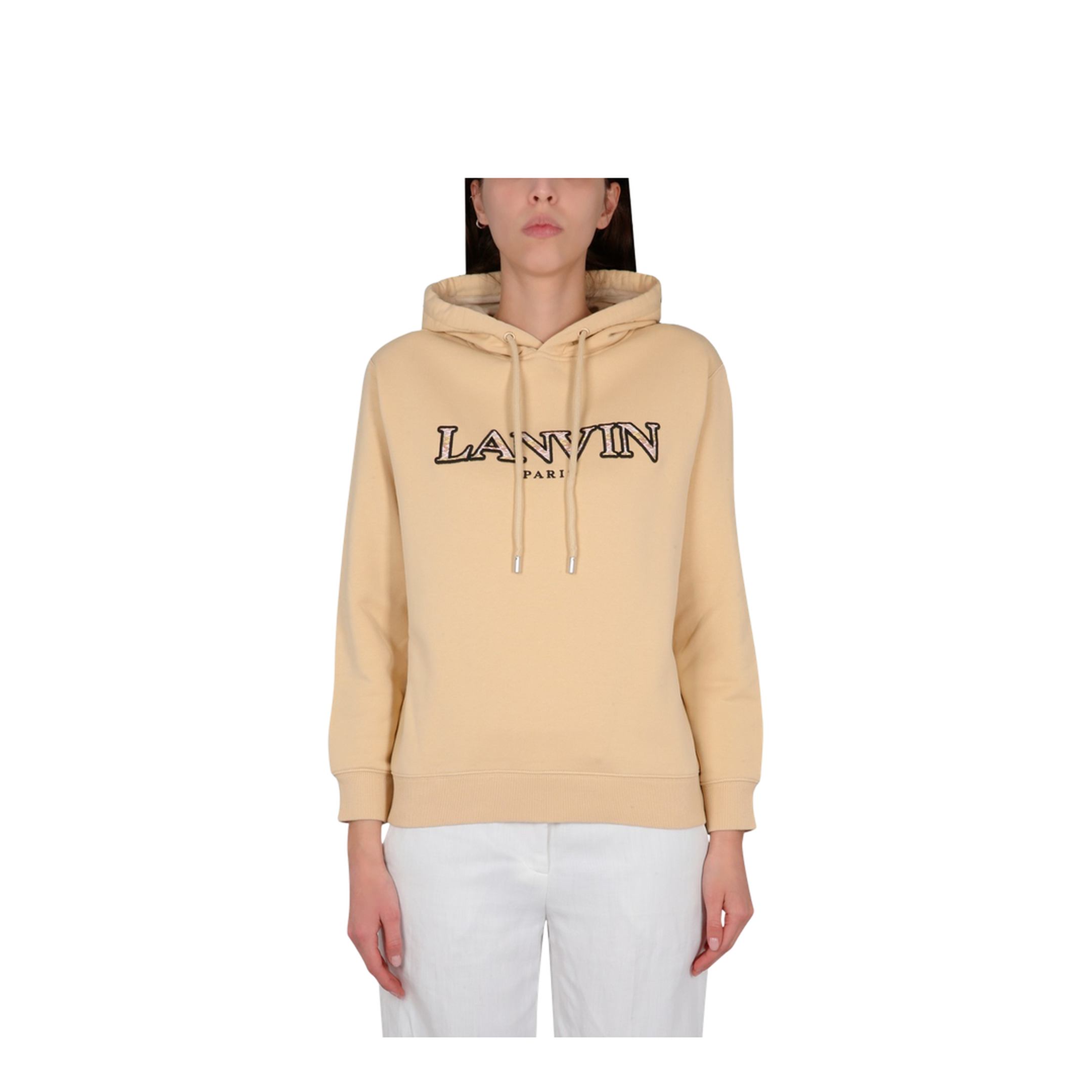 Sweatshirt with Logo Embroidery