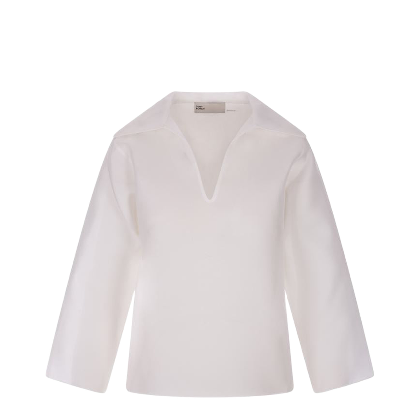 Silk Blouse With 3/4 Sleeves