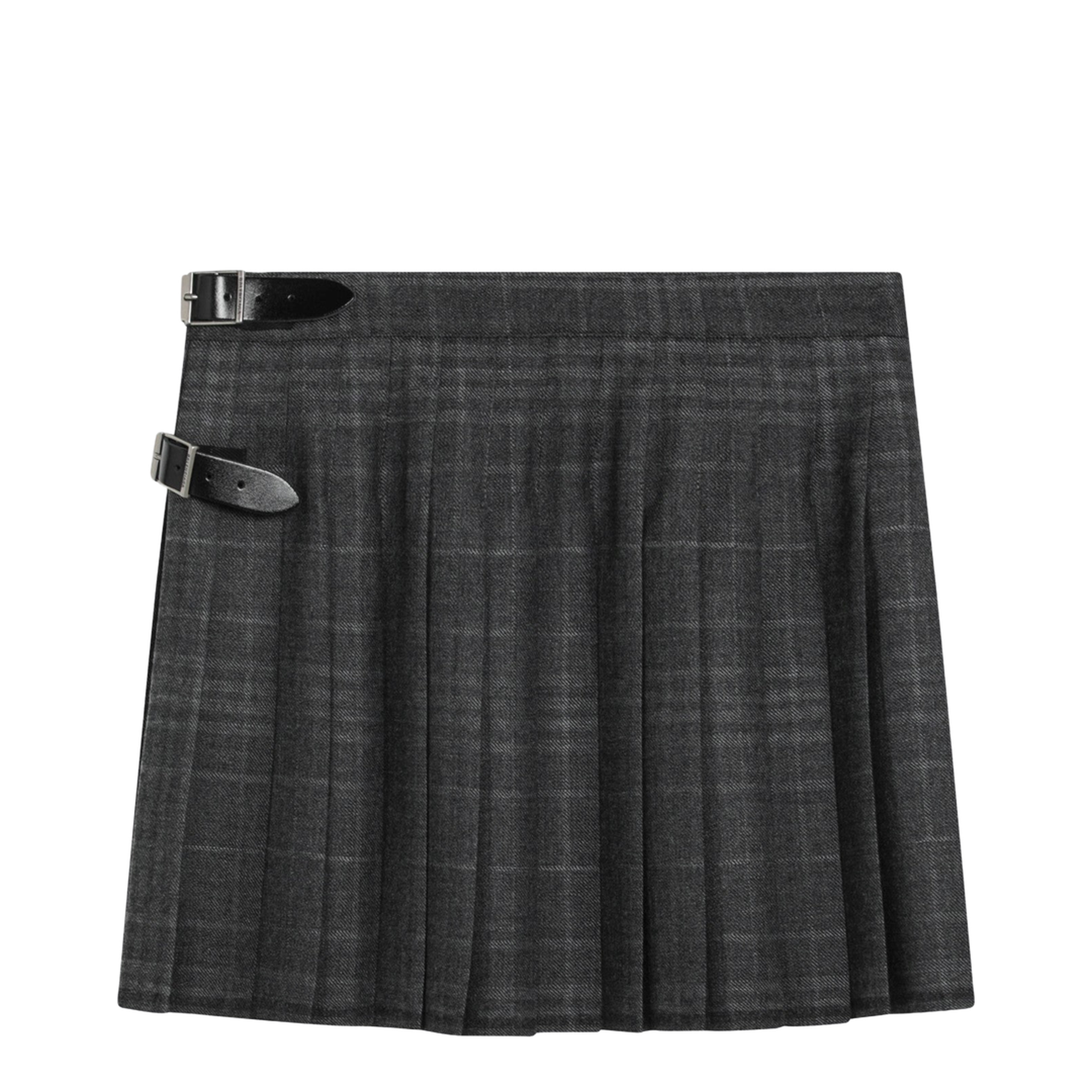 Pleated Mini Skirt