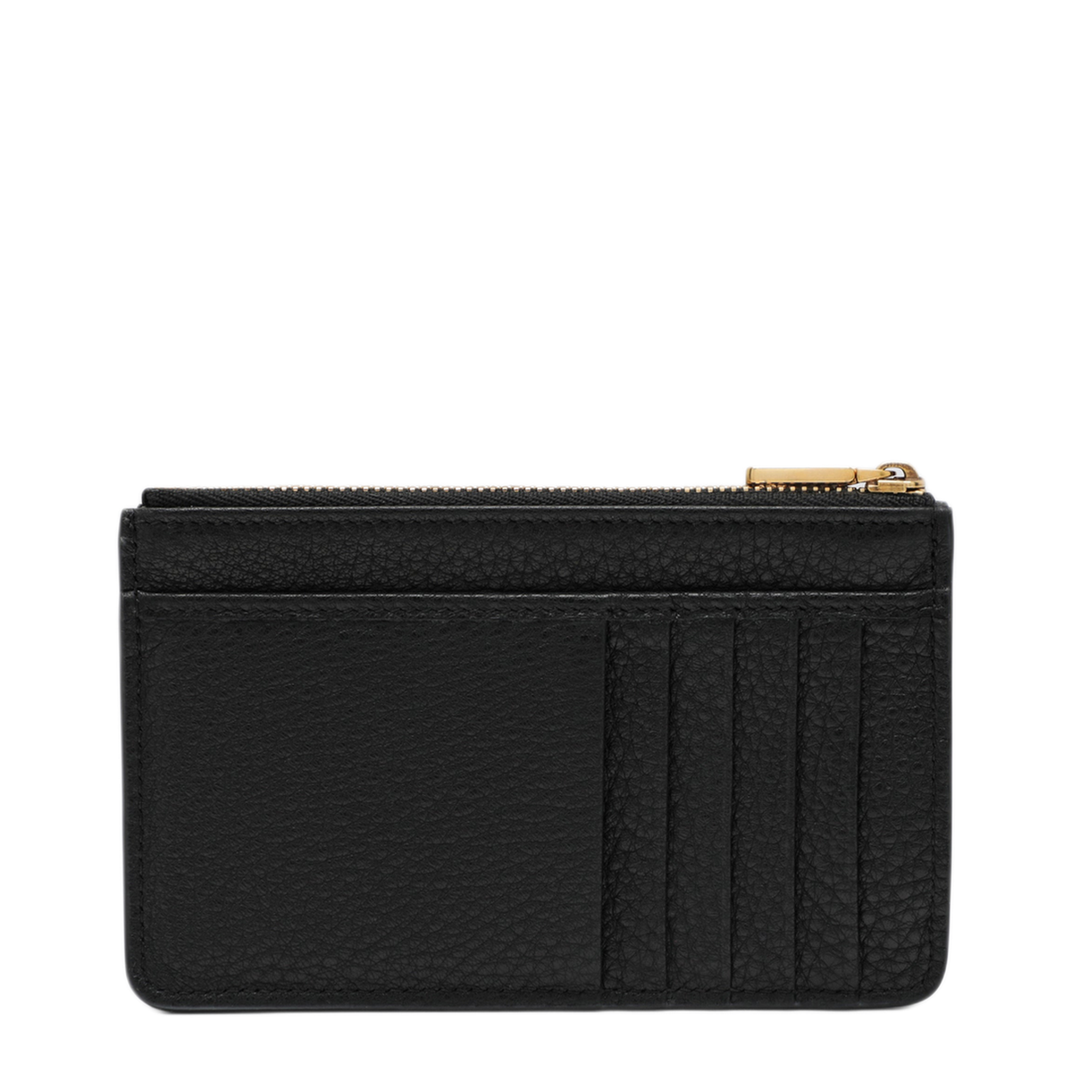 MAYFEYR - Dolce & Gabbana - Black Dauphine Calf Leather Card Holder - BI1261A084180999