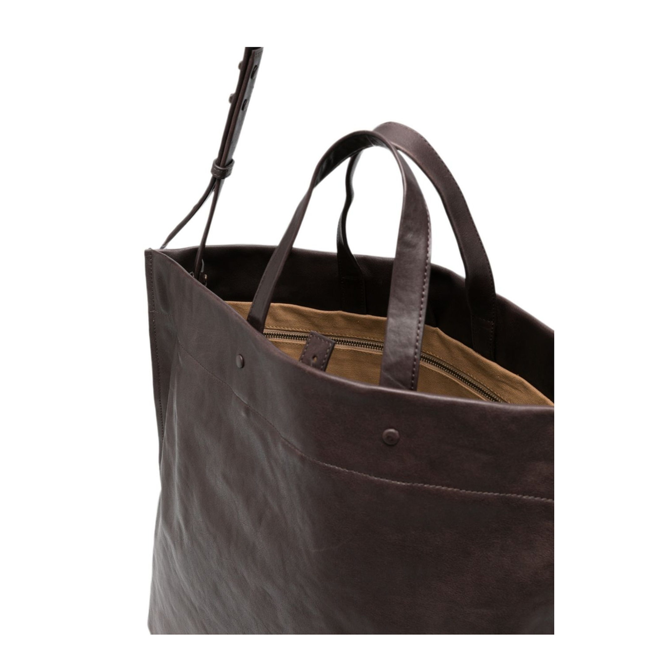 MAYFEYR - LIHANN GEORGE - Matti Brown Leather Tote Bag - MATTI8003222