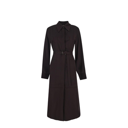 Ganache Viscose Trench Coat