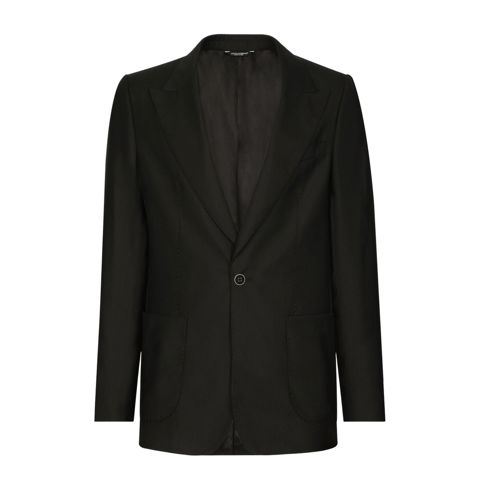 One-Button Tailored Blazer