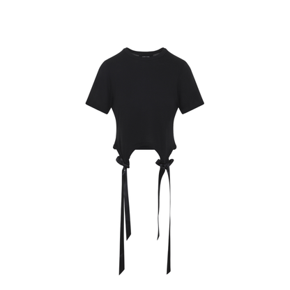 MAYFEYR - Simone Rocha - Easy T-Shirt Bow Tails - 52230571