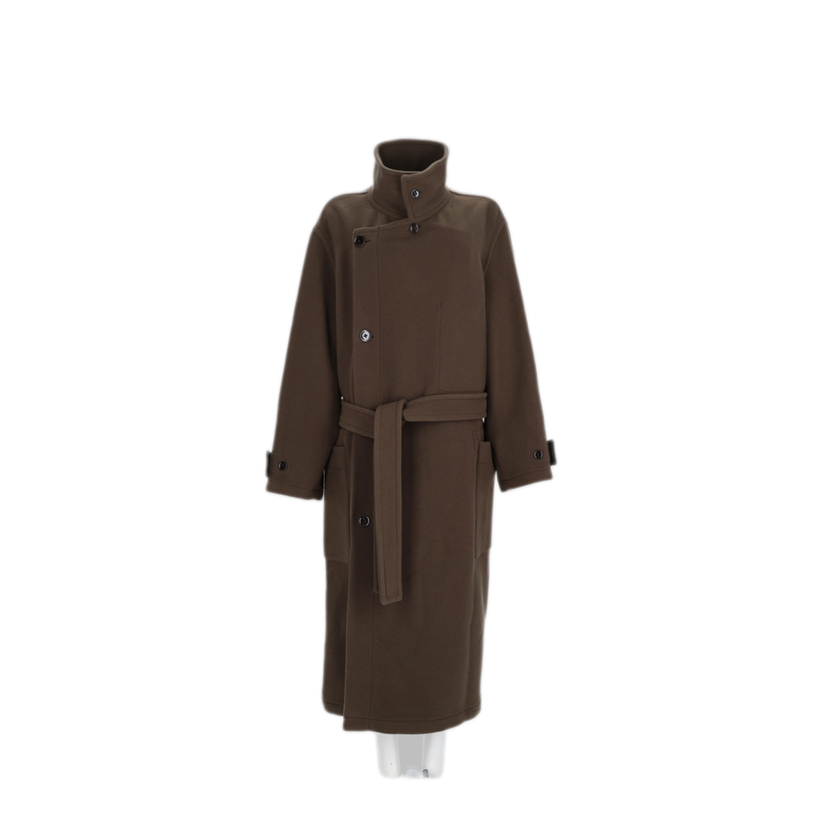 Wrap Wool Coat