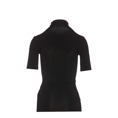 Logo-print high-neck t-shirt