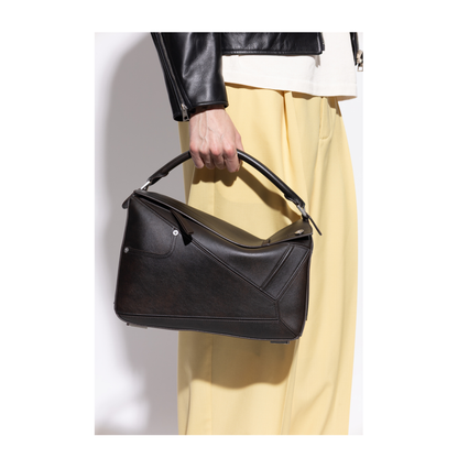 MAYFEYR - Loewe - Puzzle Panta Large Handbag - B510PPLX010VINTAGEBROWN