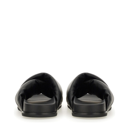Leather Slide Sandal