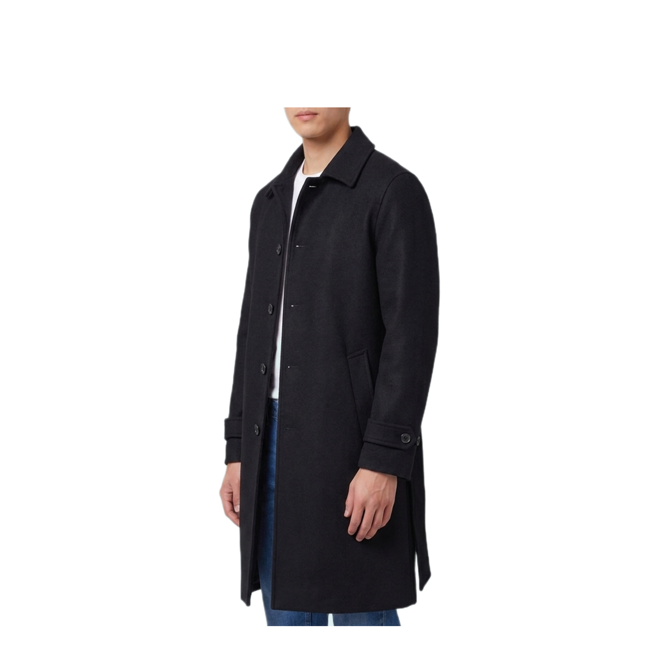 MAYFEYR - Lardini - Single Breasted Virgin Wool Cashmere Coat - AC23009ACSP67642999