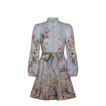 Rebellion Button Mini Dress