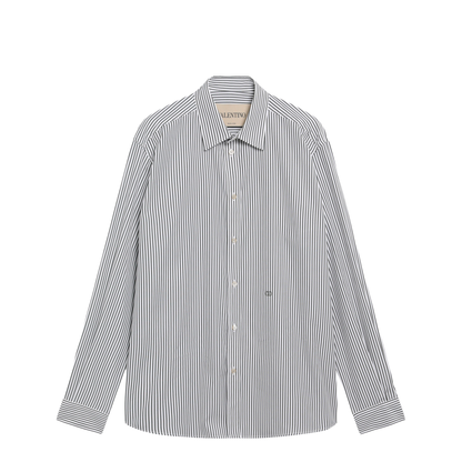 Embroidered Poplin Shirt
