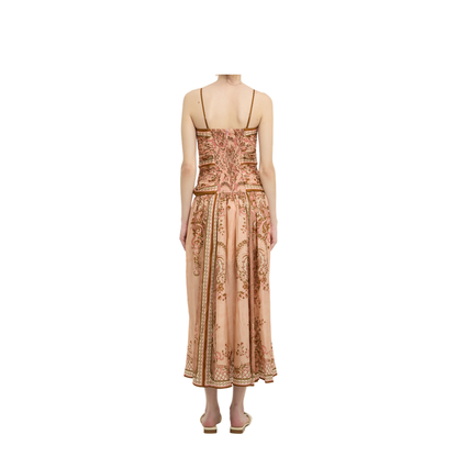 MAYFEYR - Zimmermann - Aster Scarf Print Midi Dress - 8062DSS261PPSFL