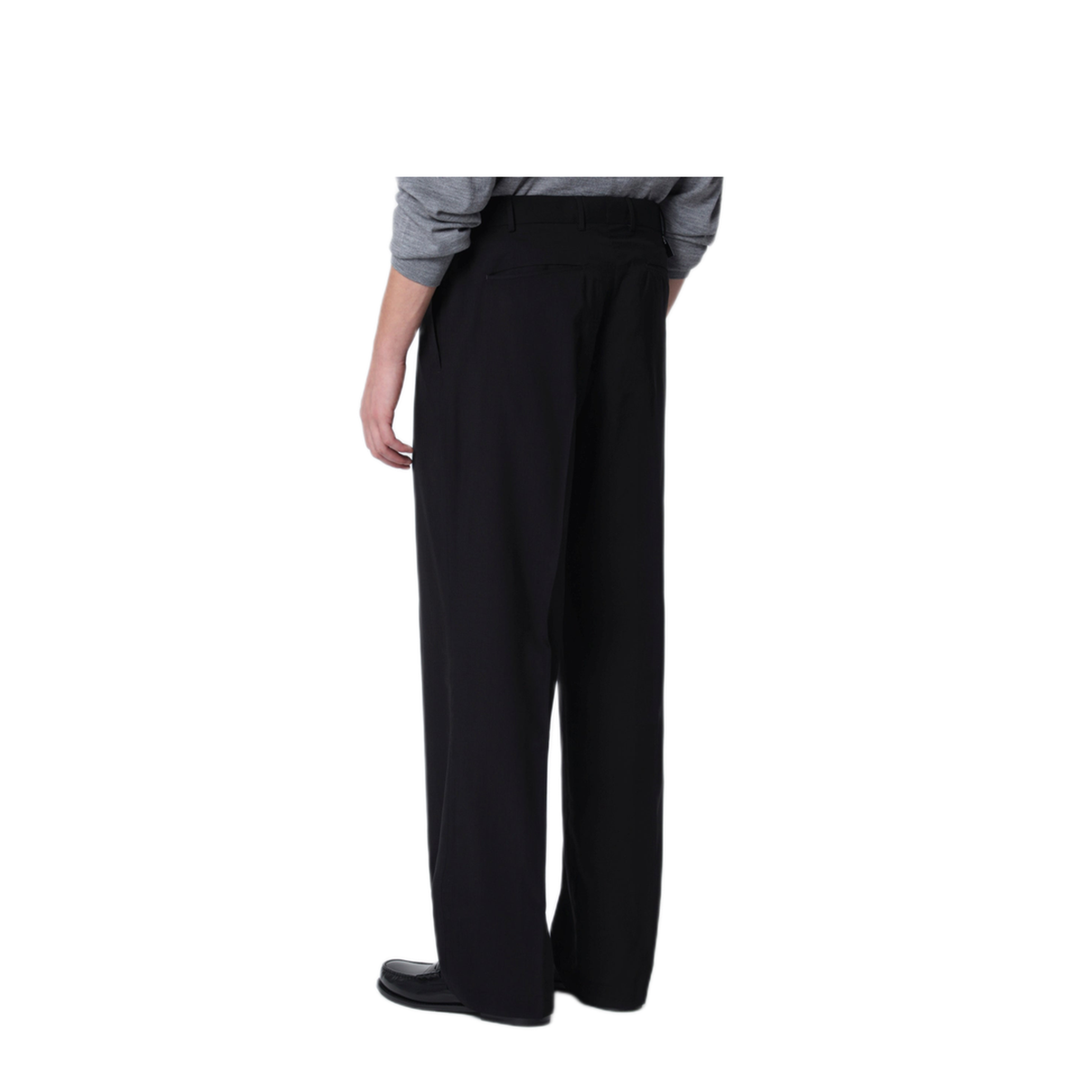 MAYFEYR - PT Torino - Black Wool Trousers - COASX5ZA0FWDZI560990