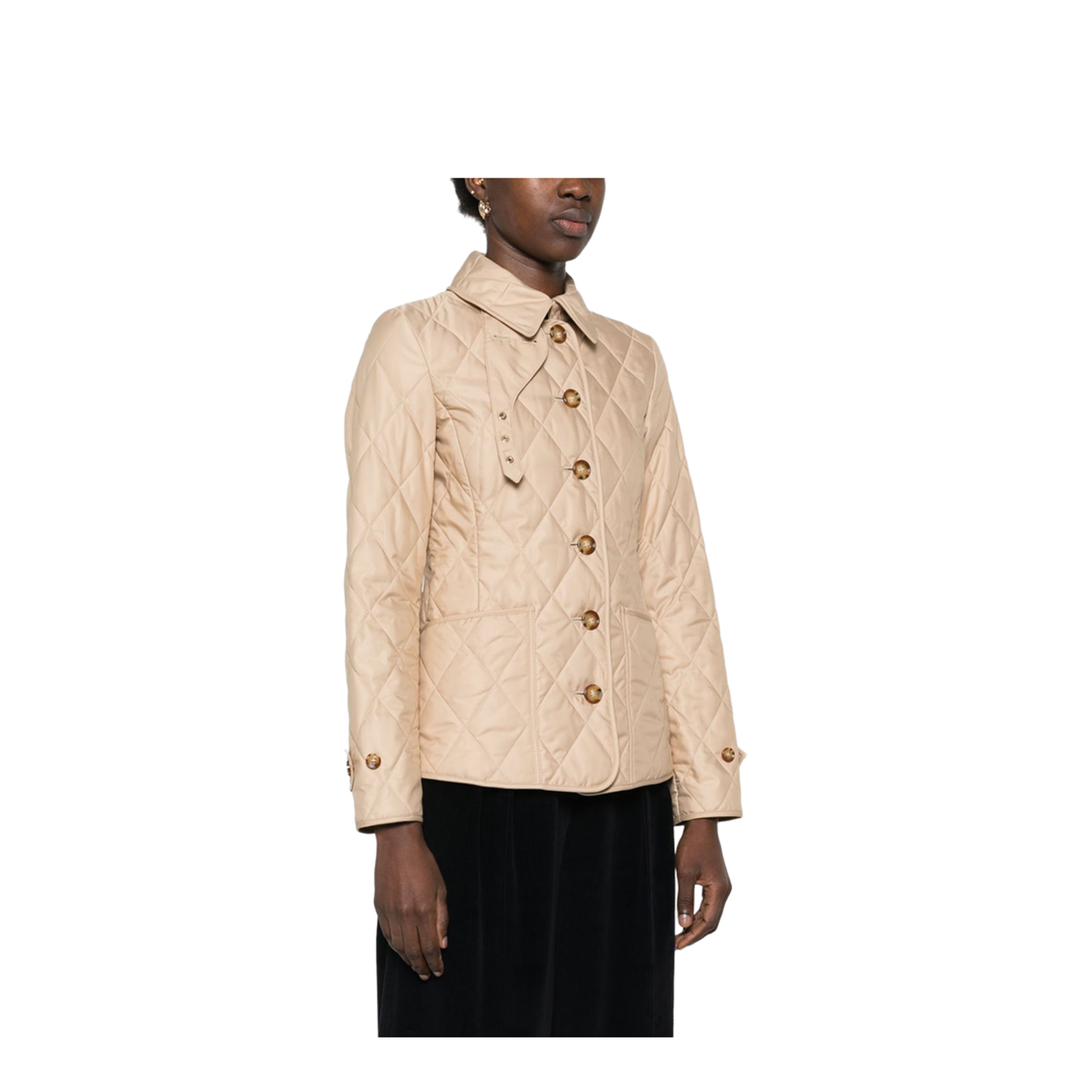 Fernleigh Quilted Jacket With Check Lining