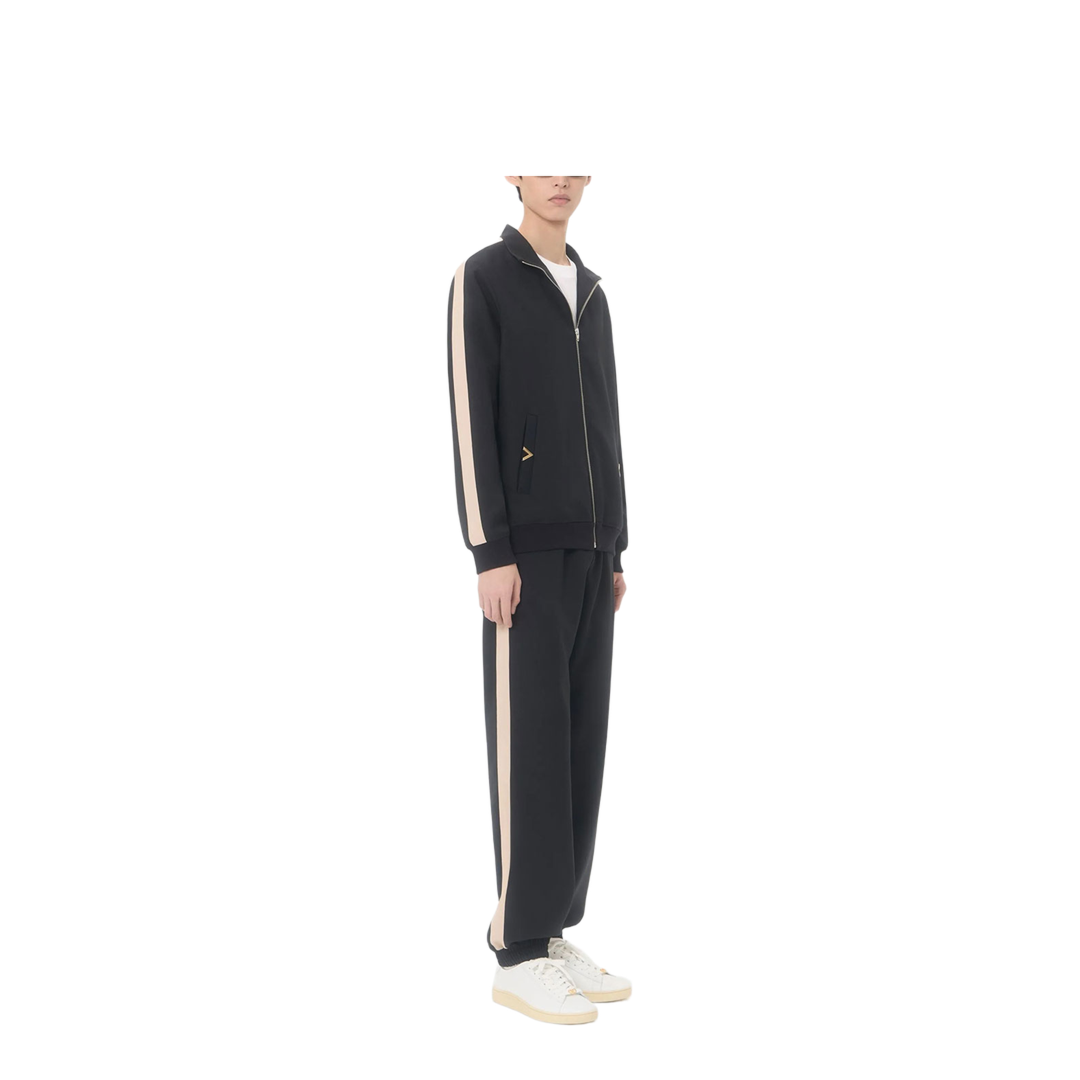 MAYFEYR - Valentino - Nylon Sweatshirt With Vgold - VMF30FBGQ