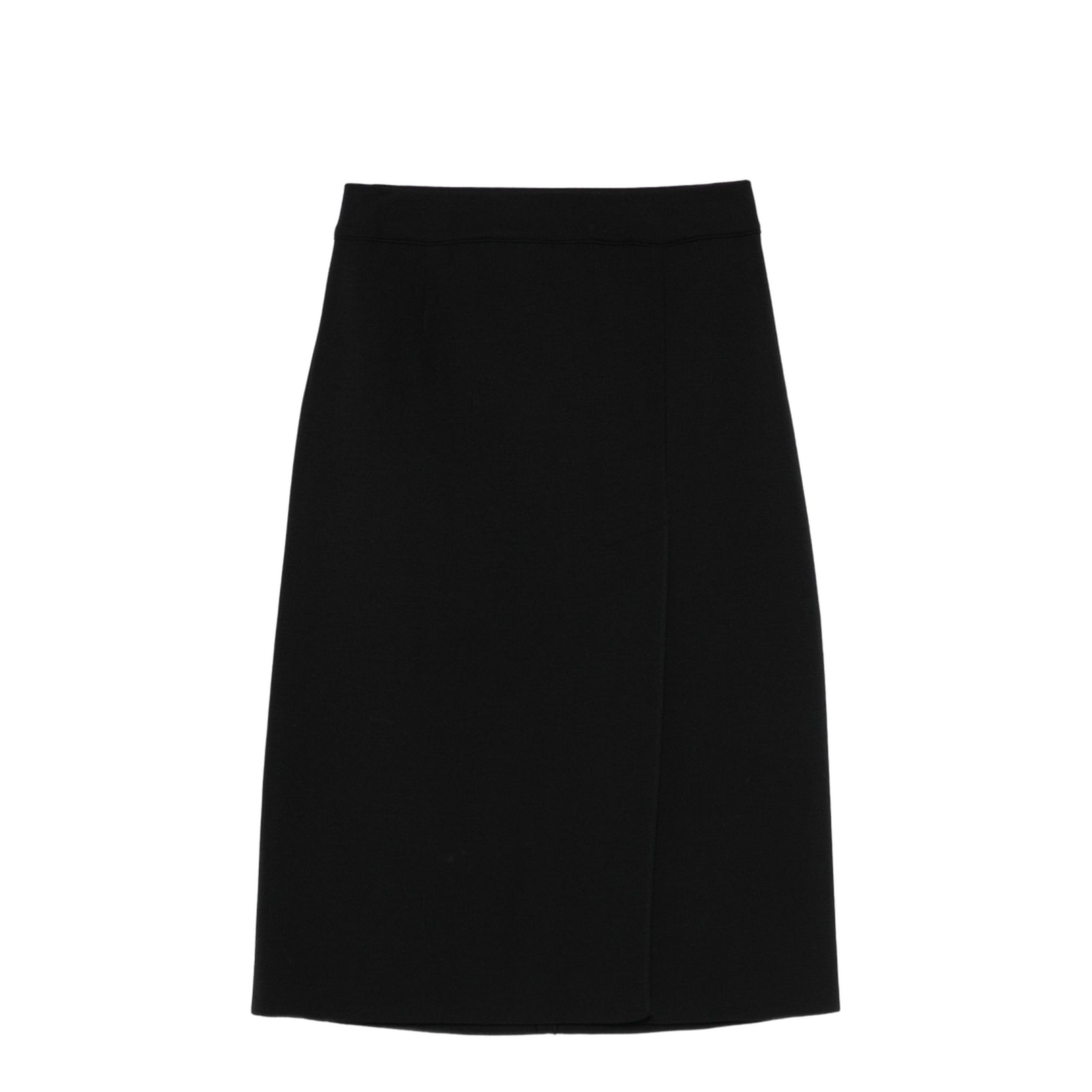 Wool Midi Skirt