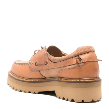 Flat Shoes Camel