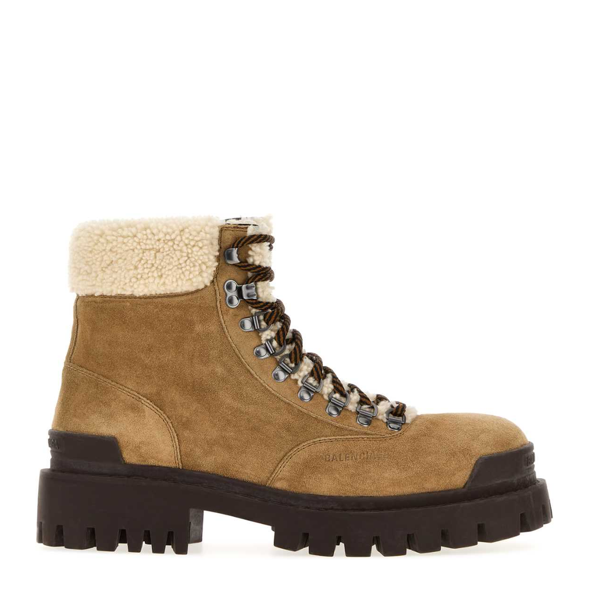 MAYFEYR - Balenciaga - Camel Suede Winter Ankle Boots - A006QFWCG822290