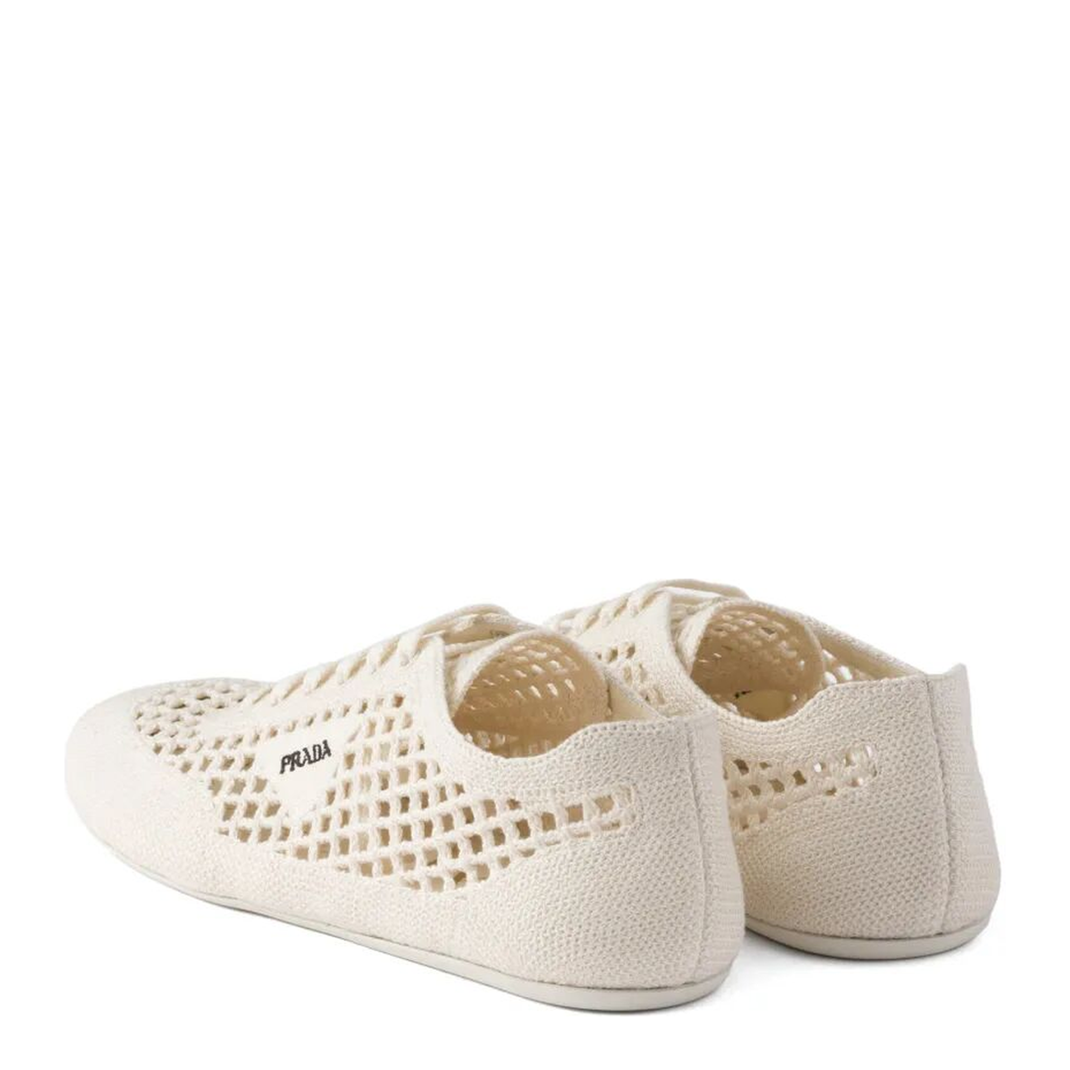 MAYFEYR - Prada - Collapse Crochet Laced Sneakers - 1E360OF0052F46F0304
