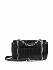 GG Marmont Small Shoulder Bag, Silver Hardware