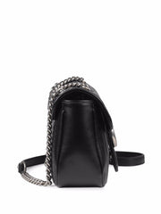 GG Marmont Small Shoulder Bag, Silver Hardware