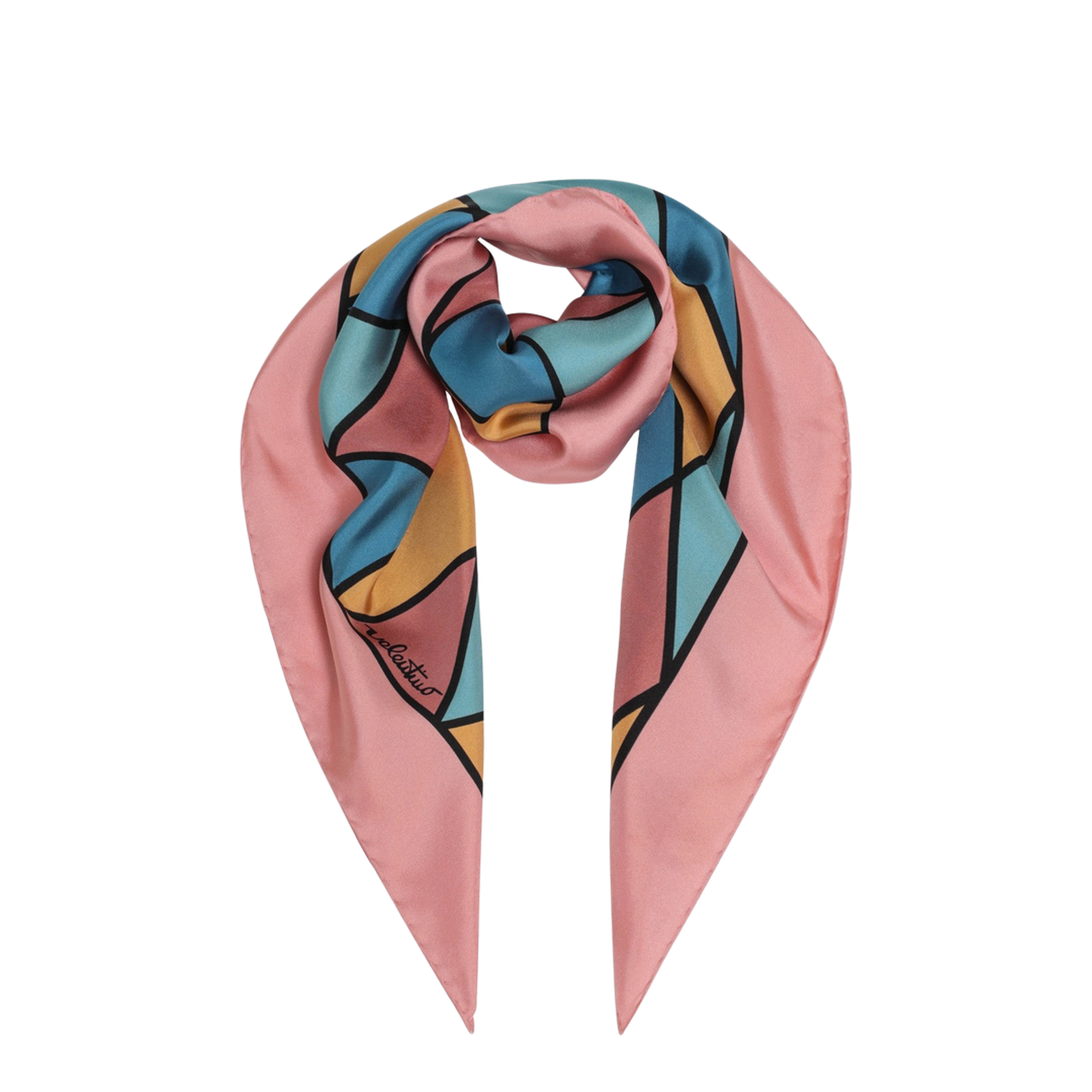 FOULARD | RHOMBELLE | SETA/STAMPA RHOMBELLE PICCOLO