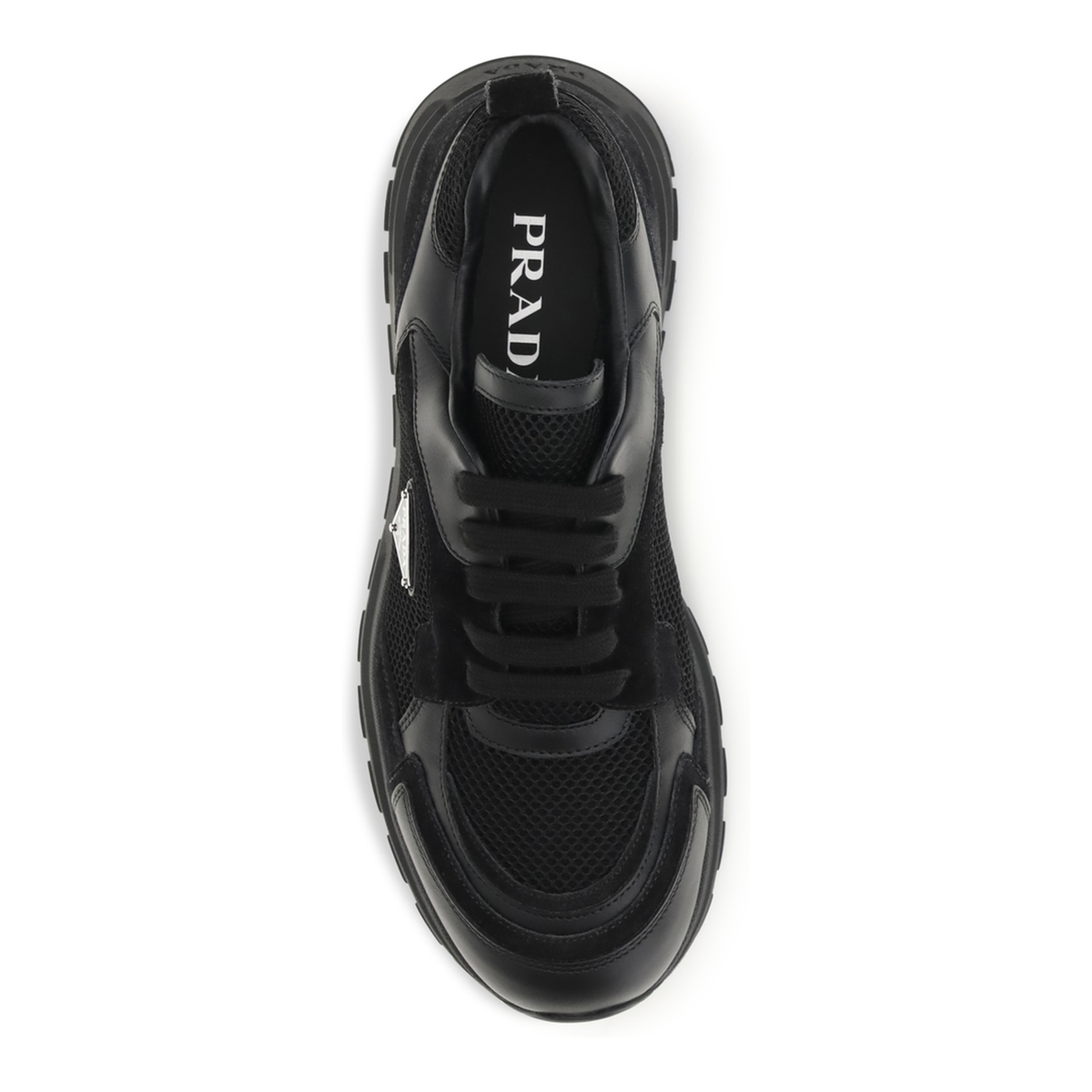 MAYFEYR - Prada - Prax Leather And Fabric Sneakers - 2EE489FG0003ZQDF0002