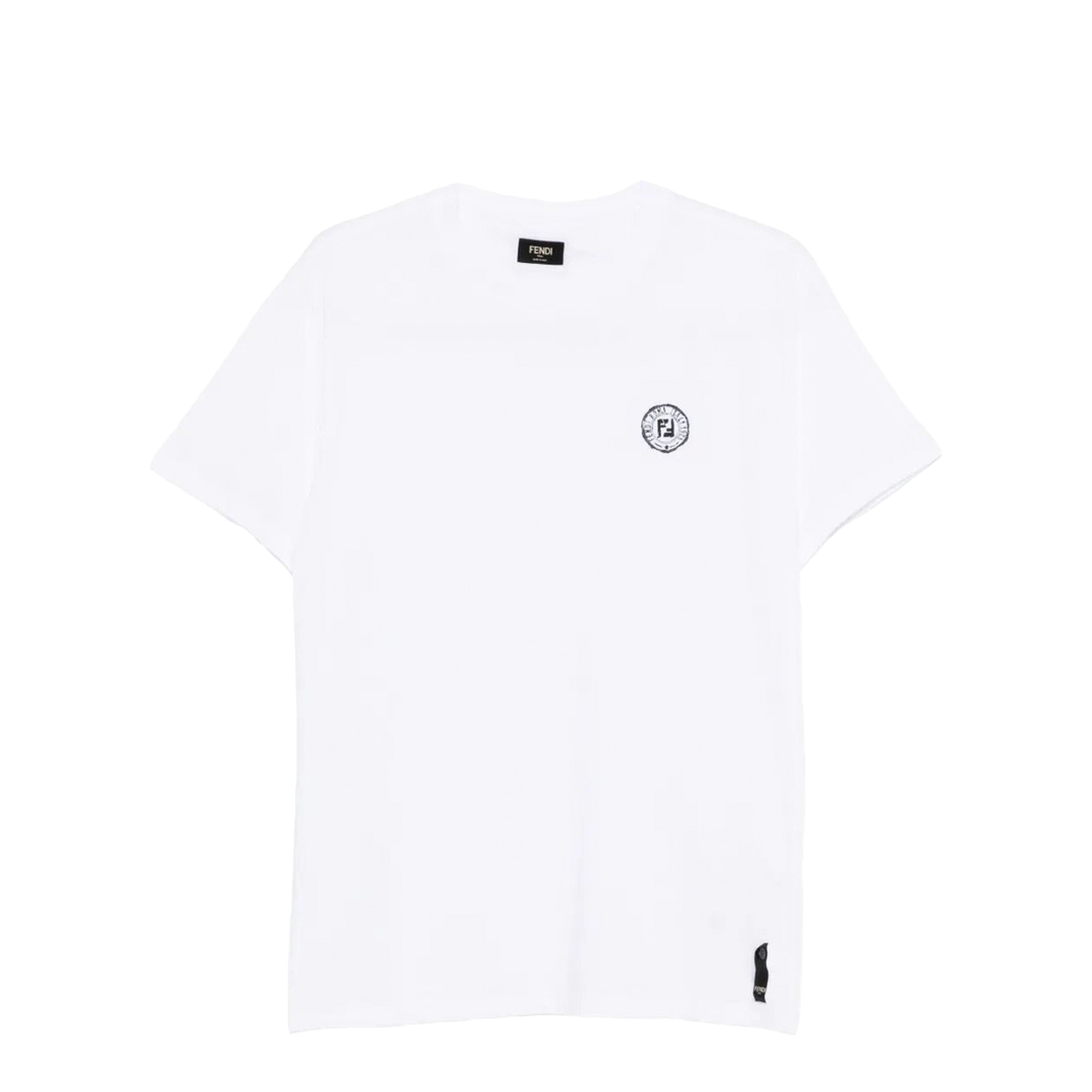 MAYFEYR - Fendi - Postcards Logo Print Cotton T-Shirt - FY1319AV0H