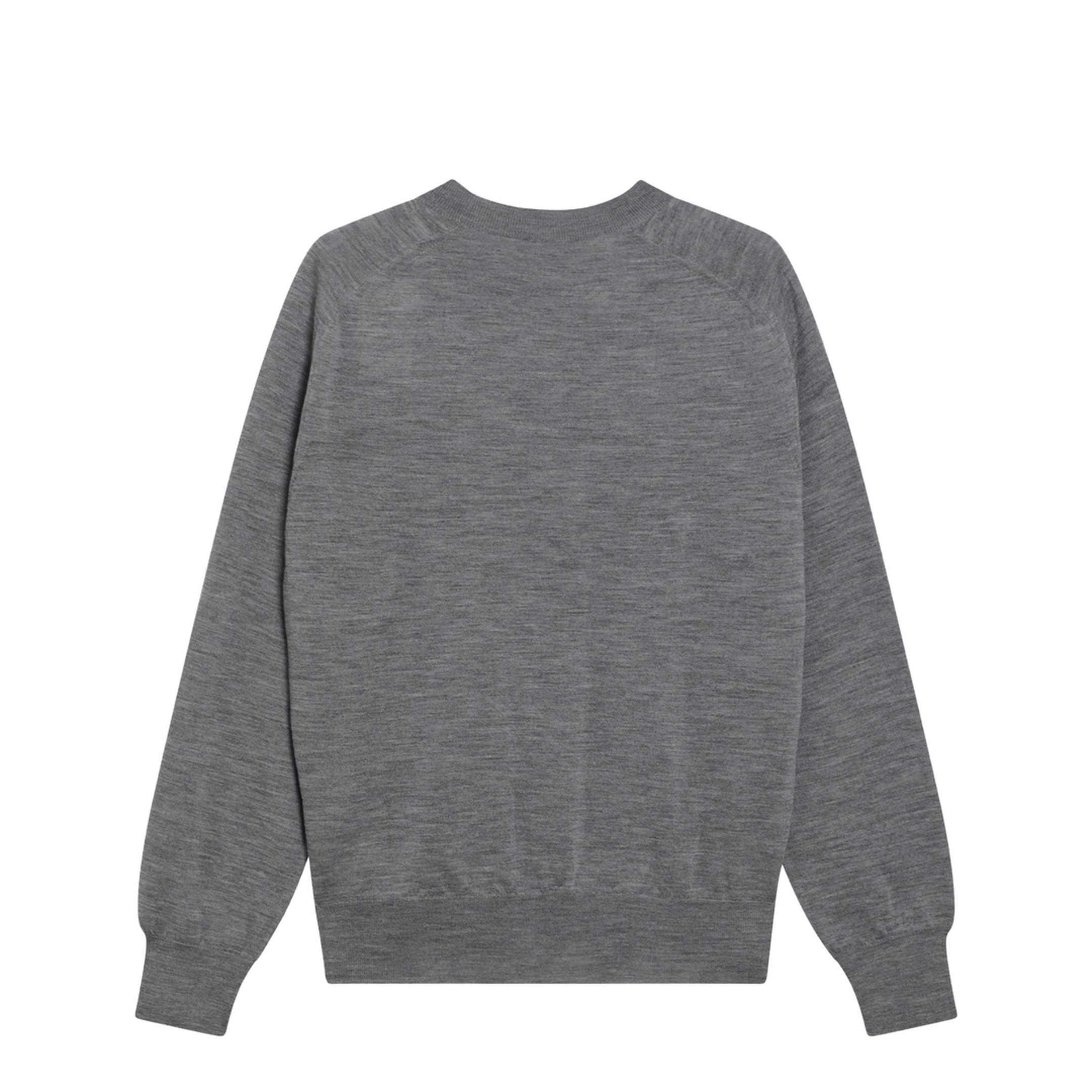 MAYFEYR - Ami Paris - Grey Wool De Coeur Sweater - HKS866KN00390504