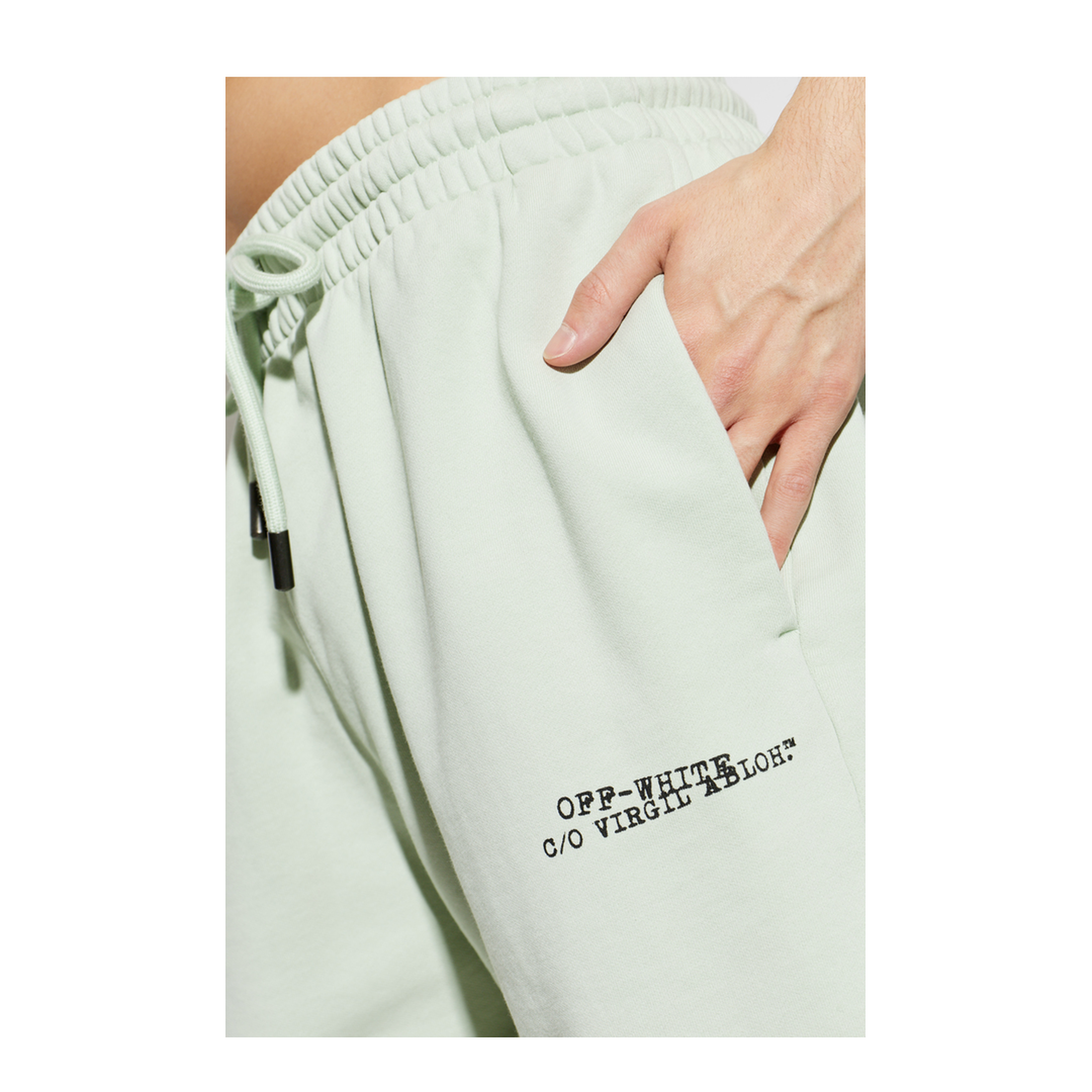 MAYFEYR - Off-White - Shorts With A Printed Logo - 44MCI013S26F00B330