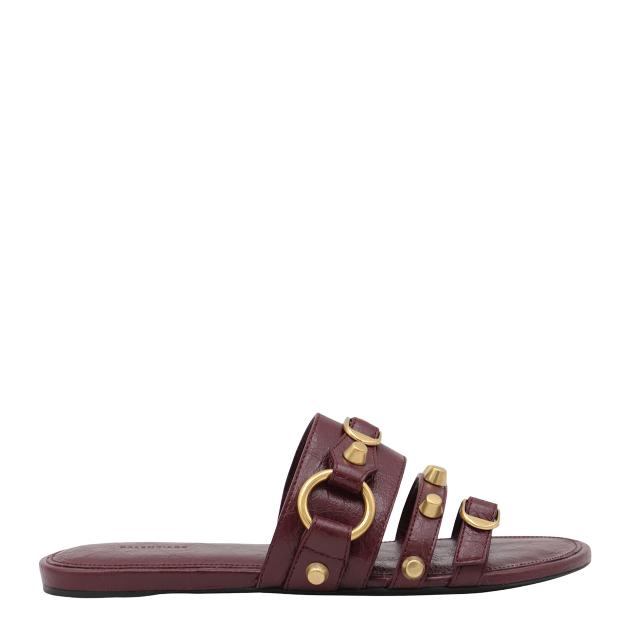 MAYFEYR - Balenciaga - Grape Leather City Slippers - 834692WAD4Y6089