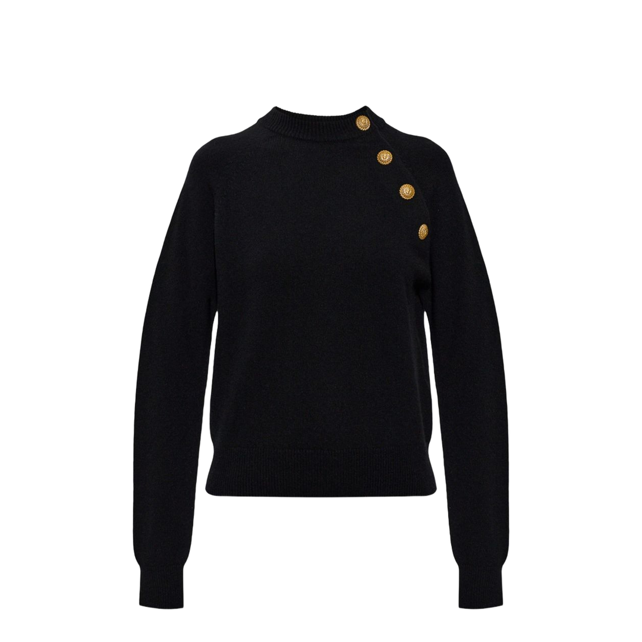 MAYFEYR - Balmain - Sweaters Black - HF1KA130KI870PA