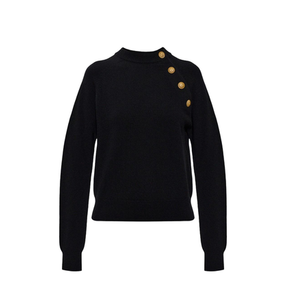 MAYFEYR - Balmain - Sweaters Black - HF1KA130KI870PA