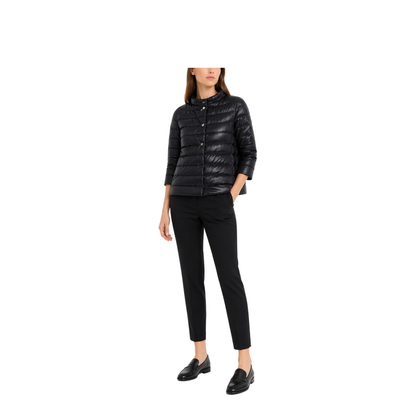 Cropped Padded Down Jacket