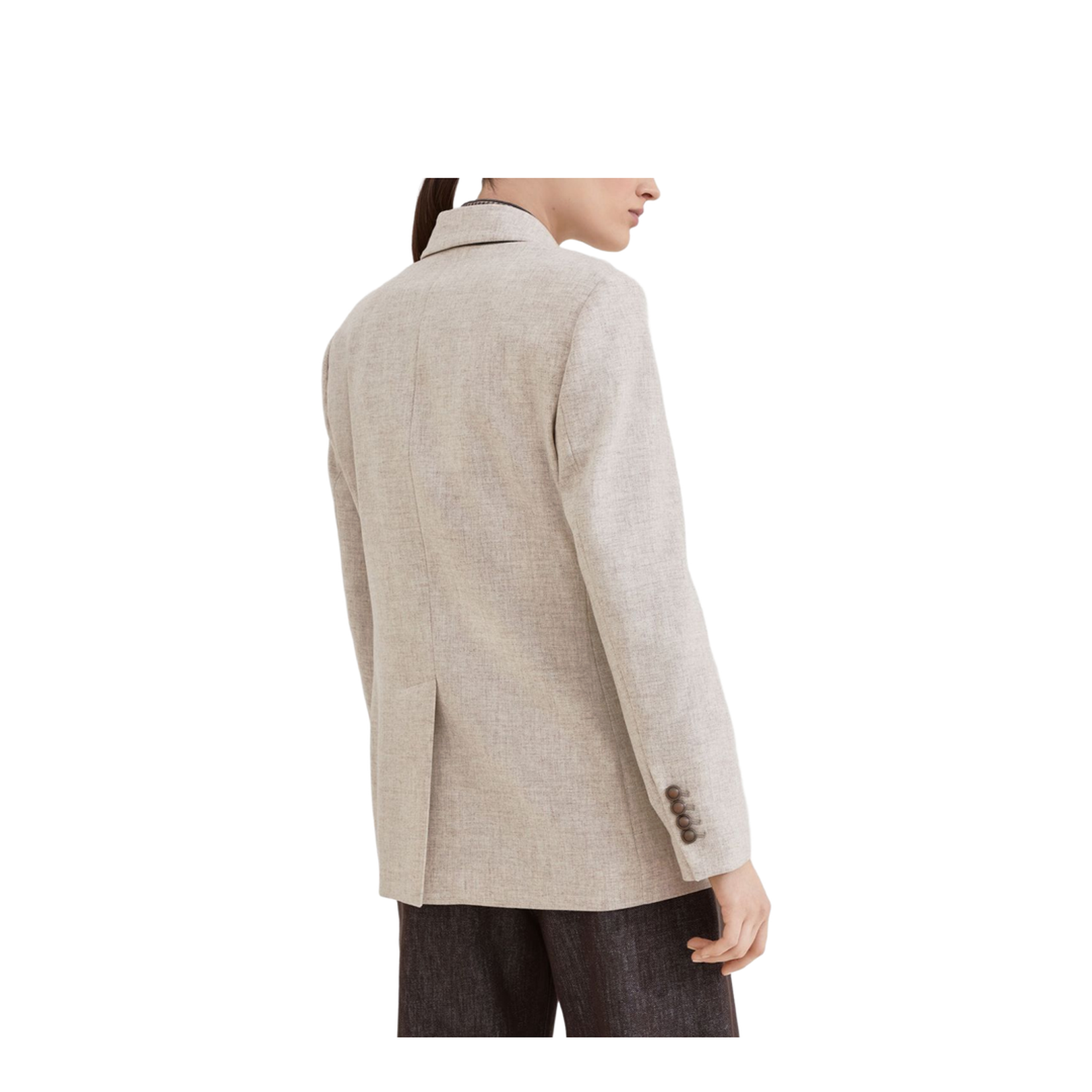 Wool Double-Breasted Jacket